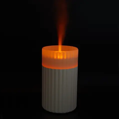 Airbi CANDLE beige / Aromadiffusor / Kerzenlichteffekt / Ultraschall / 100 ml