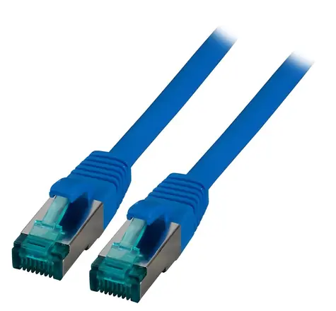 EFB MK6001.3BL blau / Patchkabel / Cat6a / S/FTP / LSZH / 3 m