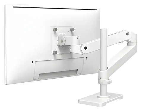 Ergotron LX Pro höherer Bügel weiß / Schreibtischarm für LCD-Bildschirme
