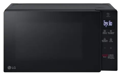 LG MS2032GAS schwarz / Mikrowelle / 1050 W / 20 l / Touch-Bedienung