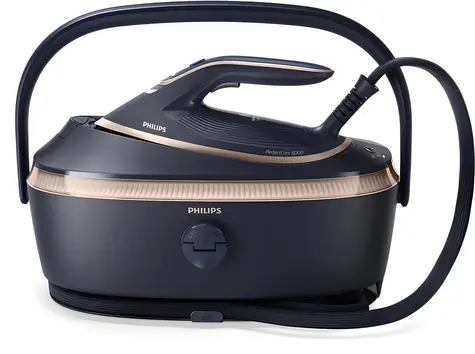 Philips PSG8300/20 blau / Bügelstation / Verriegelungssystem / Kontrollleuchte