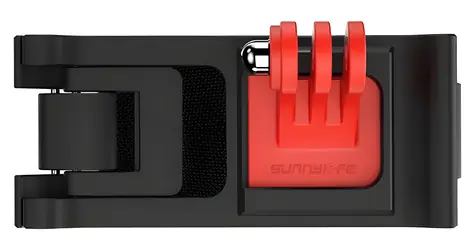 Sunnylife Ty-Q9261 / Rucksackgurthalterung / für GoPro, DJI OSMO, Insta360 / Gurtbreite bis zu 67 mm