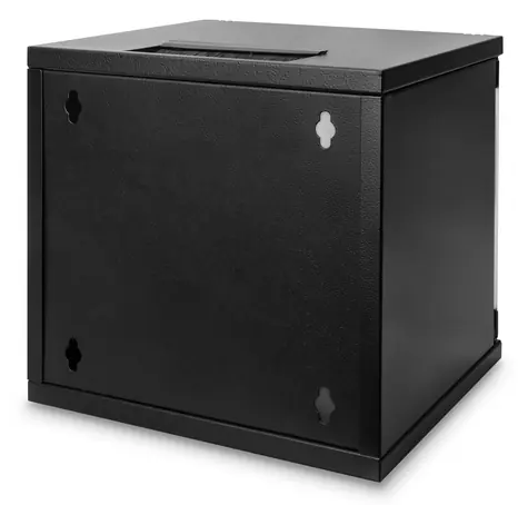 Digitus DN-10-06U-B schwarz / Wandschrank / 10" / 6U / 312x330x300 mm / IP20