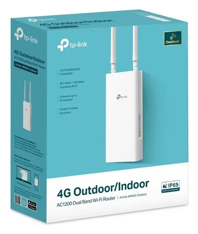TP-LINK Archer MR402-Outdoor / Router / 4G LTE / AC1200 Dualband-WLAN / Outdoor-Design