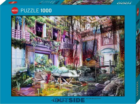 HEYE Puzzle In,Outside: Escape / 1000 Teile / 70 x 50 cm