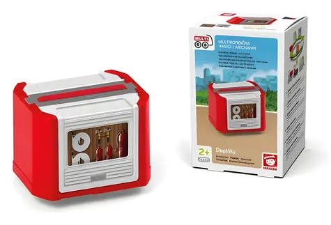 IGRÁČEK MultiGO Multicart rot / Zubehör / Bajonettverschluss / für Kinder ab 2 Jahren