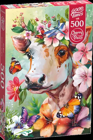 Cherry PAZZI Puzzle Wow, eine Kuh! / 500 Teile / 34,5 x 50 cm