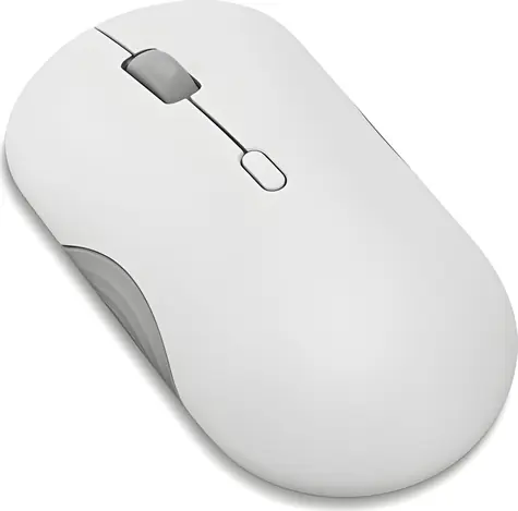 Lenovo 350 Bluetooth Silent Cloud Grey / Kabellose Maus / 2400 DPI / Bluetooth 5.3 / 6 Tasten