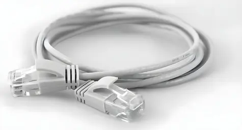Wantec 7226 weiß / Patchkabel / Cat6a UTP / 0,2 m / RJ-45