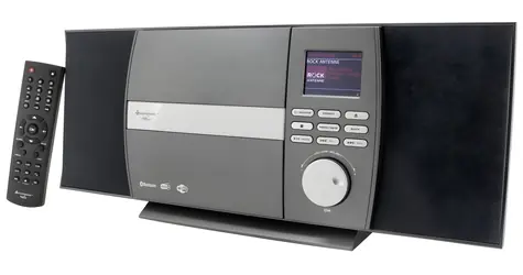 Soundmaster High Line ICD1010AN / Radio mit CD-Player / FM-RDS / DAB+ / Bluetooth / USB / 2 x 5 W