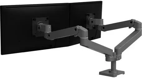 Ergotron Desktop-Monitorhalterung bis 27 Zoll / Monitorhalterung / Desktop / Bis zu 27 Zoll
