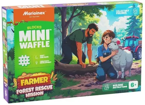 MARIOINEX Waffelbauer Waldrettungsset / 100 Stück
