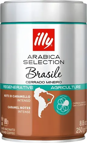 Illy Arabica Selection Brasilien 250 g / Gemahlener Kaffee