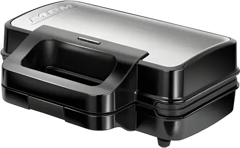 MpM MOP-43M schwarz / Sandwichmaker / 4 Sandwiches / 1000 W
