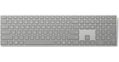 Microsoft Surface Tastatur (2. Edition) grau / Kabellose Tastatur / Bluetooth 4.0 / US-Layout