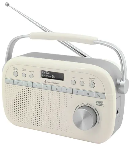 Soundmaster DAB280BE weiß / Radio / DAB+ / FM / RDS / Wecker