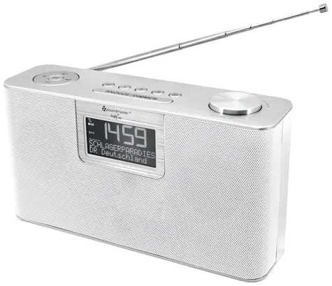 Soundmaster DAB700WE weiß / Radiowecker / DAB+ / FM / RDS / Bluetooth