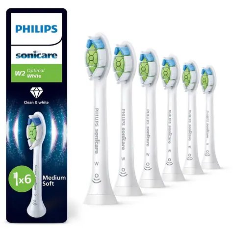 Philips Sonicare Optimal White HX6066/87 / Ersatzköpfe / 6 Stück