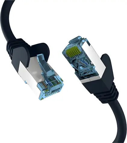 Triton EC020200148 schwarz / Netzwerkkabel / Cat7 S/FTP / RJ-45 / 0,25 m