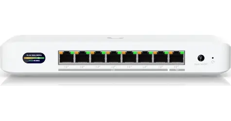Ubiquiti UDB-Switch / Switch / WiFi 7 Bridge / 1x 10GbE + 7x 2,5GbE RJ45 / 8x PoE+ / Lüfterlos