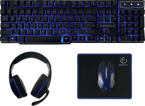 Rebeltec Sherman / Gaming-Headset mit Mikrofon / mit Gaming-Pad