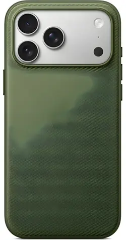 Apple TechWoven Hülle mit MagSafe für iPhone 17 Pro Max, Grün / Hülle / MagSafe / Recyceltes Polyester