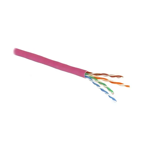 Planet Elite UTP-Kabel Cat5e lila / Kabel / Draht / LS0H / 305 m