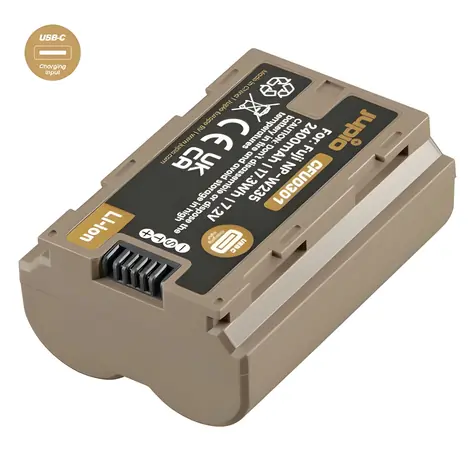 JUPIO NP-W235 Ultra C / Akku für Fujifilm / 2400 mAh / USB-C