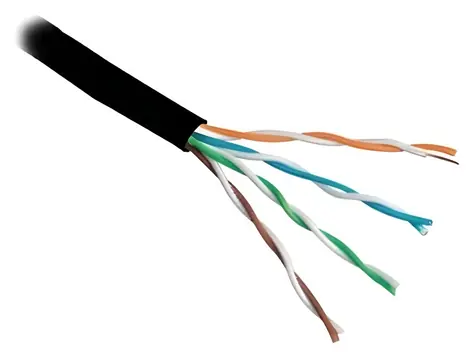Planet Elite UTP-Kabel für den Außenbereich / Netzwerkkabel / Cat5e / 4 Adernpaare / PE-Mantel / 305 m Rolle / DCA
