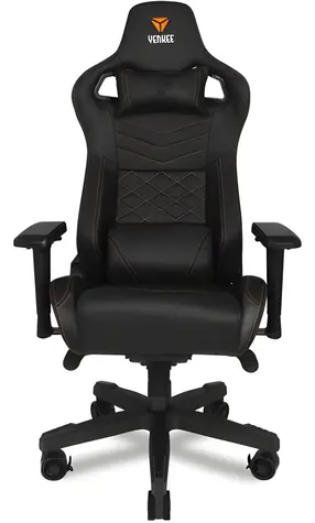 YENKEE YGC 200BK FORSAGE XL schwarz / Gaming-Stuhl / 4D-Armlehnen / Belastbarkeit 150 kg