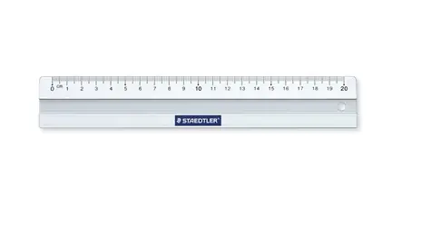 Staedtler Mars / Lineal / Aluminium / 20 cm