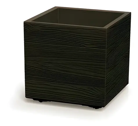 Prosperplast MADERA SQUARE Öko-Holz 38,5 cm Kaffee-/Blumentopf / Kunststoff / 31,5 l