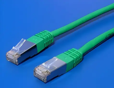 OEM grün / Patchkabel / Cat5e FTP / RJ-45 / 1 m