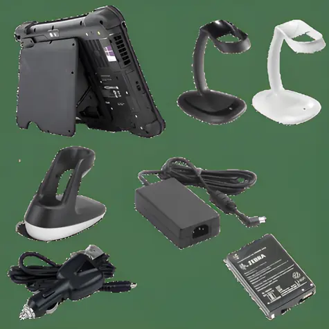 Brodit Ladestation (MOLEX) mit Schloss / Ladestation / neigbar und drehbar / TC70, TC72, TC75, TC77