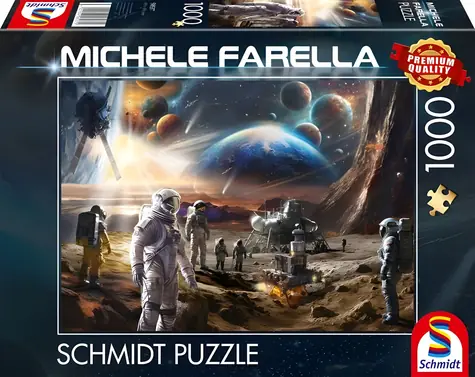 Schmidt Puzzle Unendliche Welten - Weltraummissionen / 1000 Teile / ab 12 Jahren