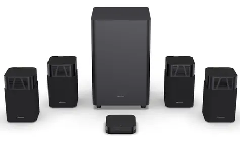 Hisense HT SATURN Schwarz / Soundbar / 4.1.2 / 720 W / Bluetooth 5.3 / HDMI eARC