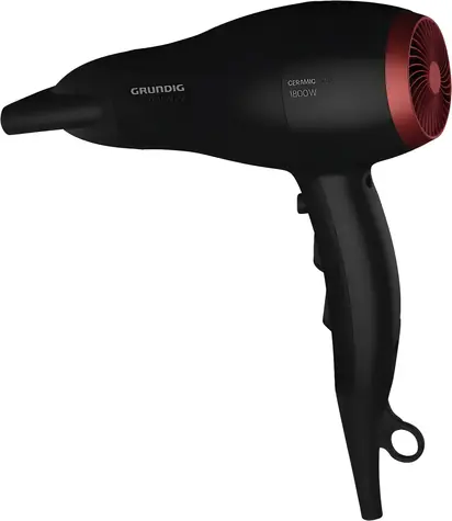 Grundig HD 3700 B schwarz / Haartrockner / 1800 W / 620 g