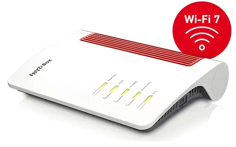 AVM FRITZ! Box 7682 / WLAN-Router / Wi-Fi 7 / 6960 Mbit/s / 4X LAN / USB