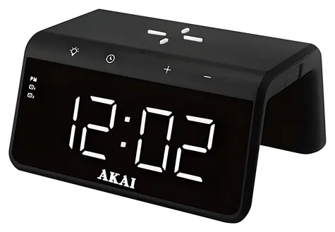 AKAI ACRB-2000 / Wecker / kabelloses Laden