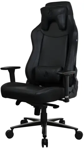 Arozzi Vernazza XL Pure Black / Gaming-Stuhl / Polyurethan-Oberfläche / Schwarz