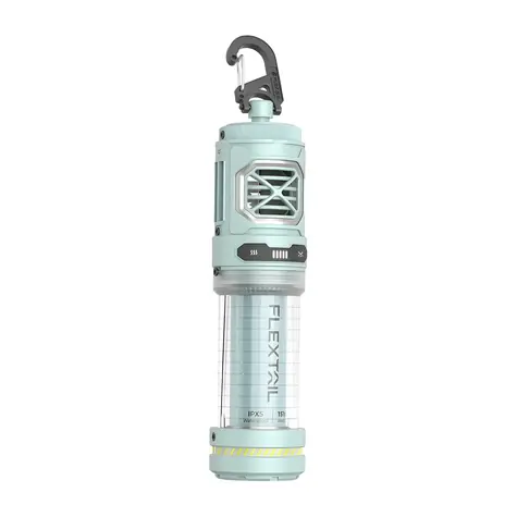 Flextail Tiny Repeller S blau / Tragbarer Mückenschutz und LED-Laterne / 400 lm / IPX5