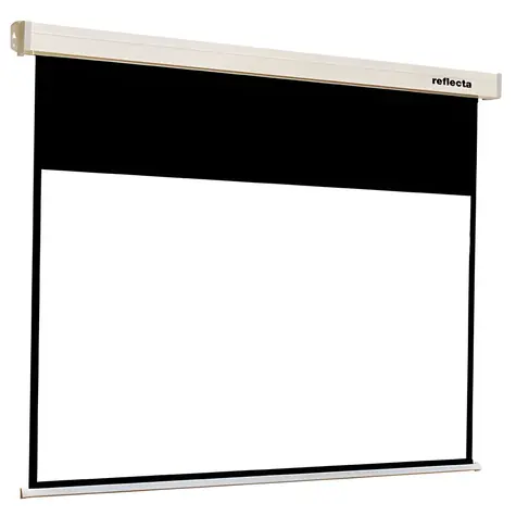 Reflecta Crystal-Line Motor RC Lux 180x141 / Projektionsleinwand / motorisiert mit RC-Steuerung / Sichtbare Fläche 176x99 cm