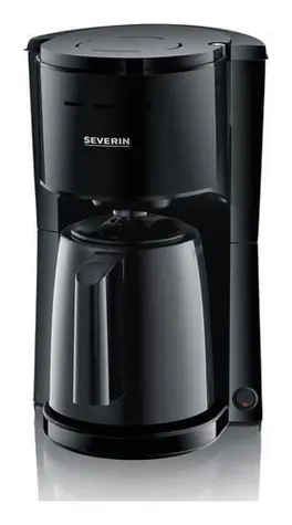 Severin KA 9307 schwarz / Filterkaffeemaschine / 2 Wasserkocher