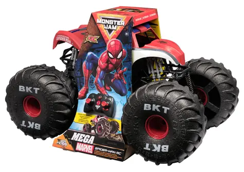 Spin Master RC-Auto Monster Jam Mega Spider-Man / ab 4 Jahren / Reichweite 45 m / Länge 61 cm