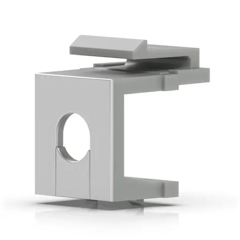 Ubiquiti UACC-Keystone-Blank-Insert-TH grau / Keystone-Blank / 12 Stück / Durchgangsloch