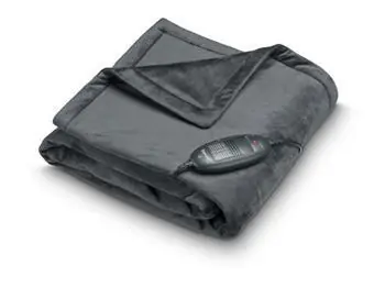 BEURER HD 74 Cosy Limited Edition Heizdecke schwarz / 100 W / 6 Temperaturstufen / 150 x 130 cm