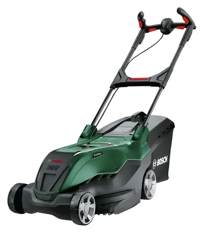 BOSCH AdvancedRotak 36V-44-750 / Akku-Rasenmäher / 36 V / Schnittbreite 44 cm / Grasfangkorb 50 l / ohne Akku