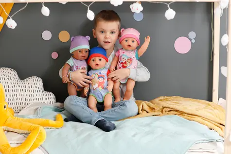 Zapf Creation BABY geborene Jonas Puppe 43 cm / ab 3 Jahren