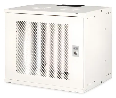 Digitus SOHO Pro 9U 19"-Wandrack / Tiefe 40 cm / Hellgrau