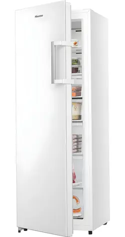 Hisense FV298N4AWC weiß / Gefrierschrank / 240 l / NoFrost / LED-Display / Energieeffizienzklasse C